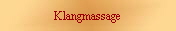 Klangmassage